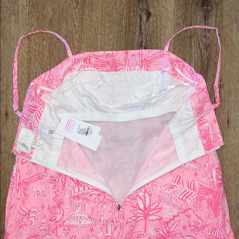 NWT originally $248 Lilly Pulitzer Rosalie Linen Maxi Dress Pennys Playground 2 - Picture 12 of 16